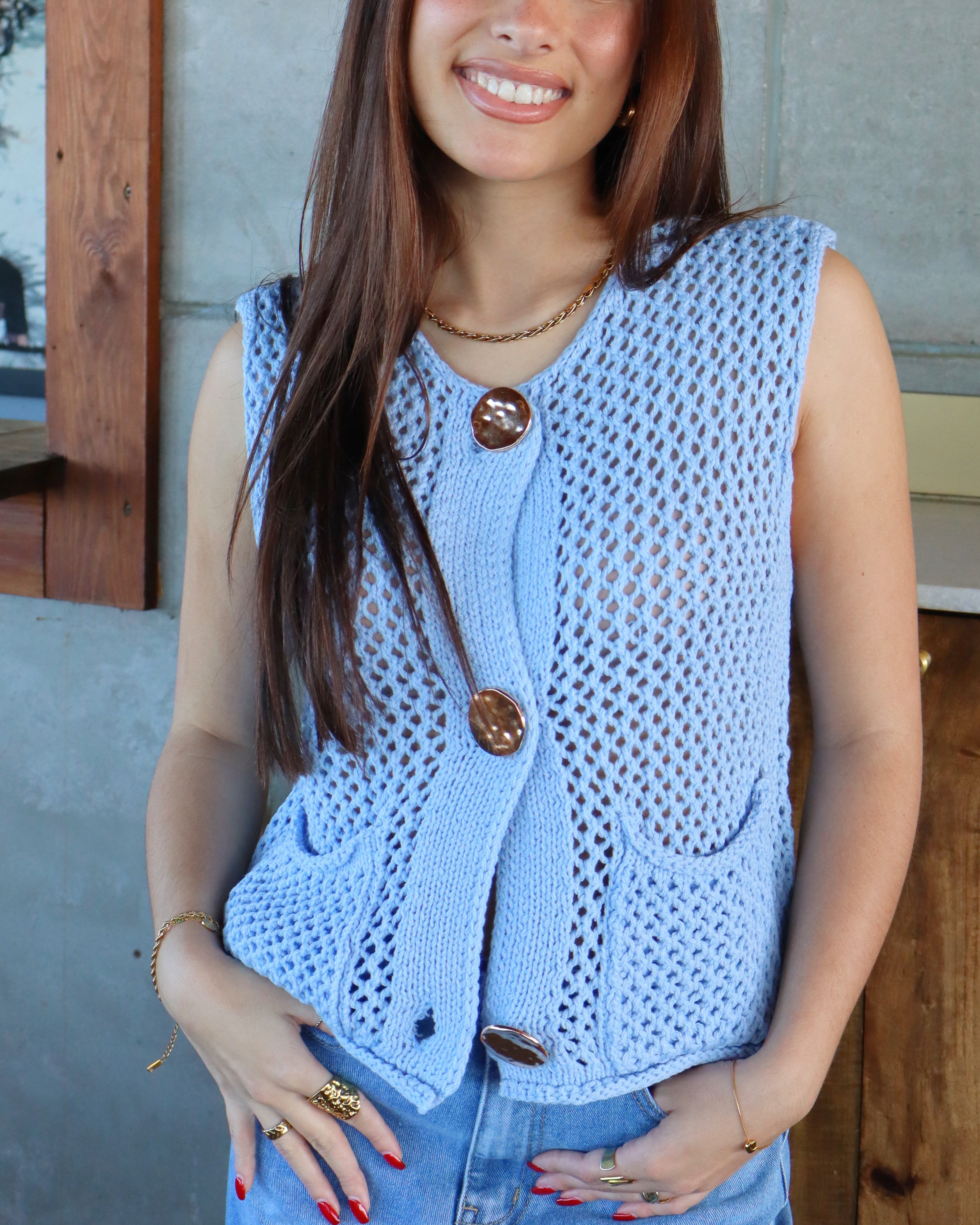 Colete Tricotado Sky