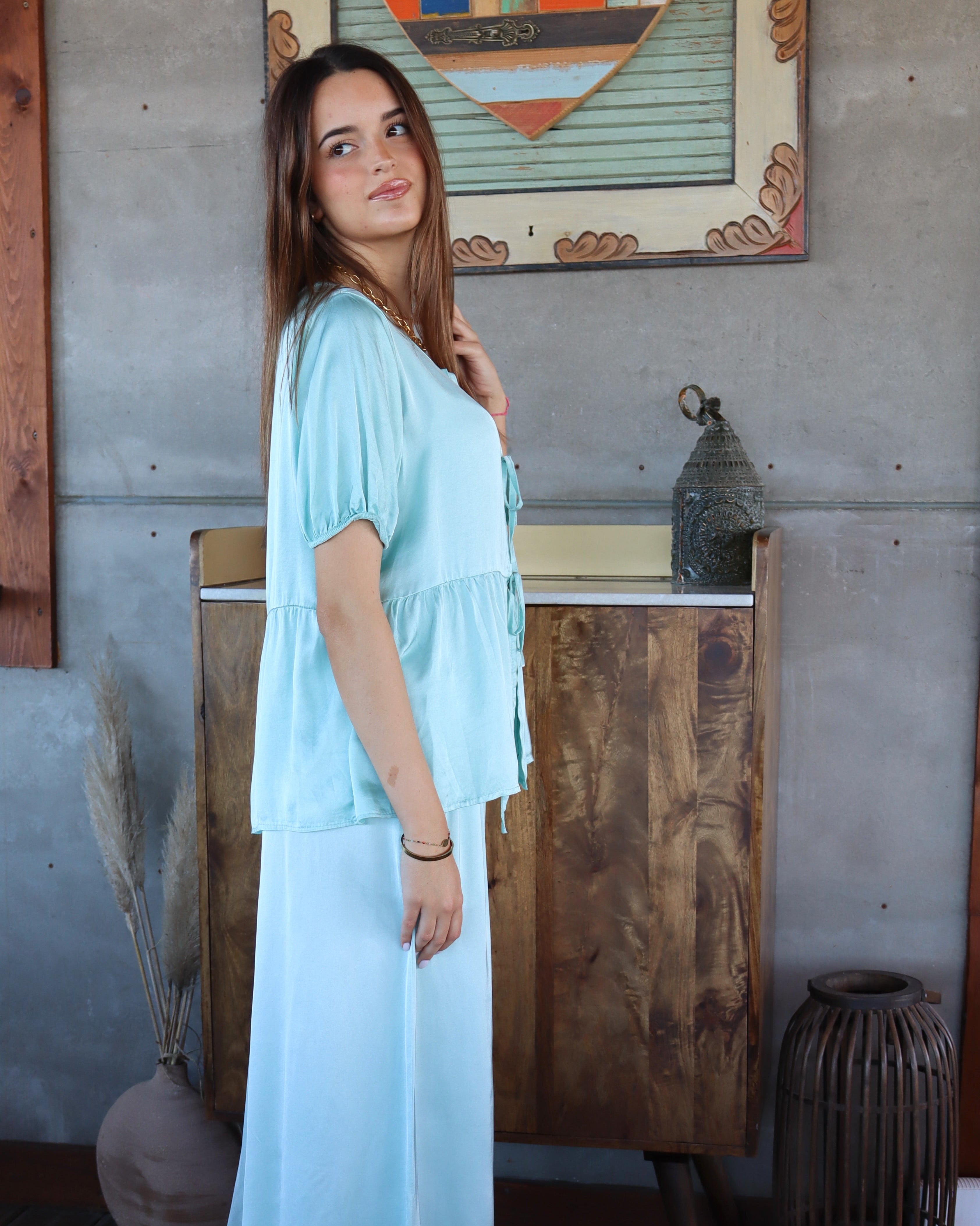 Blusa Celeste