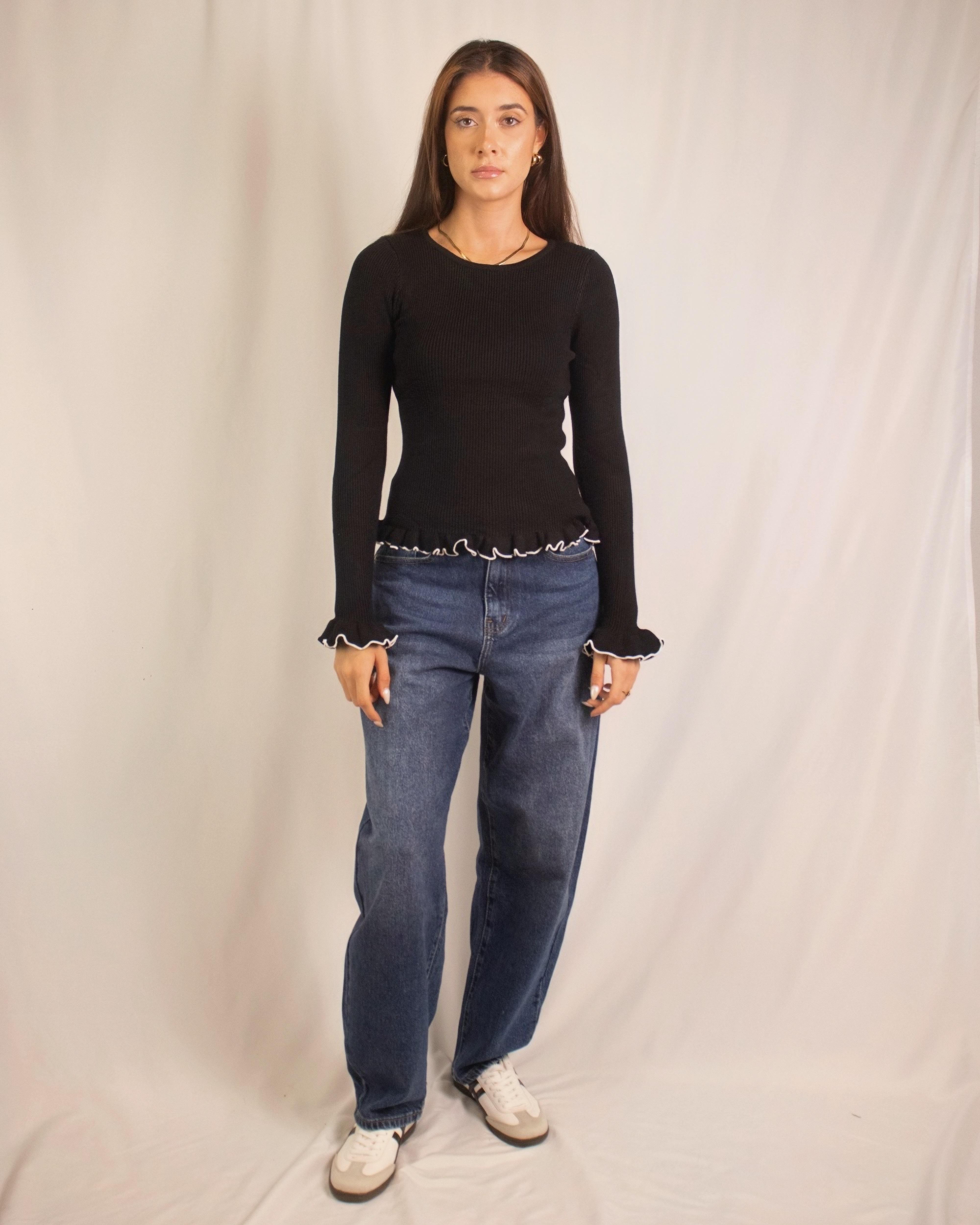 Camisola Ruffle Edge