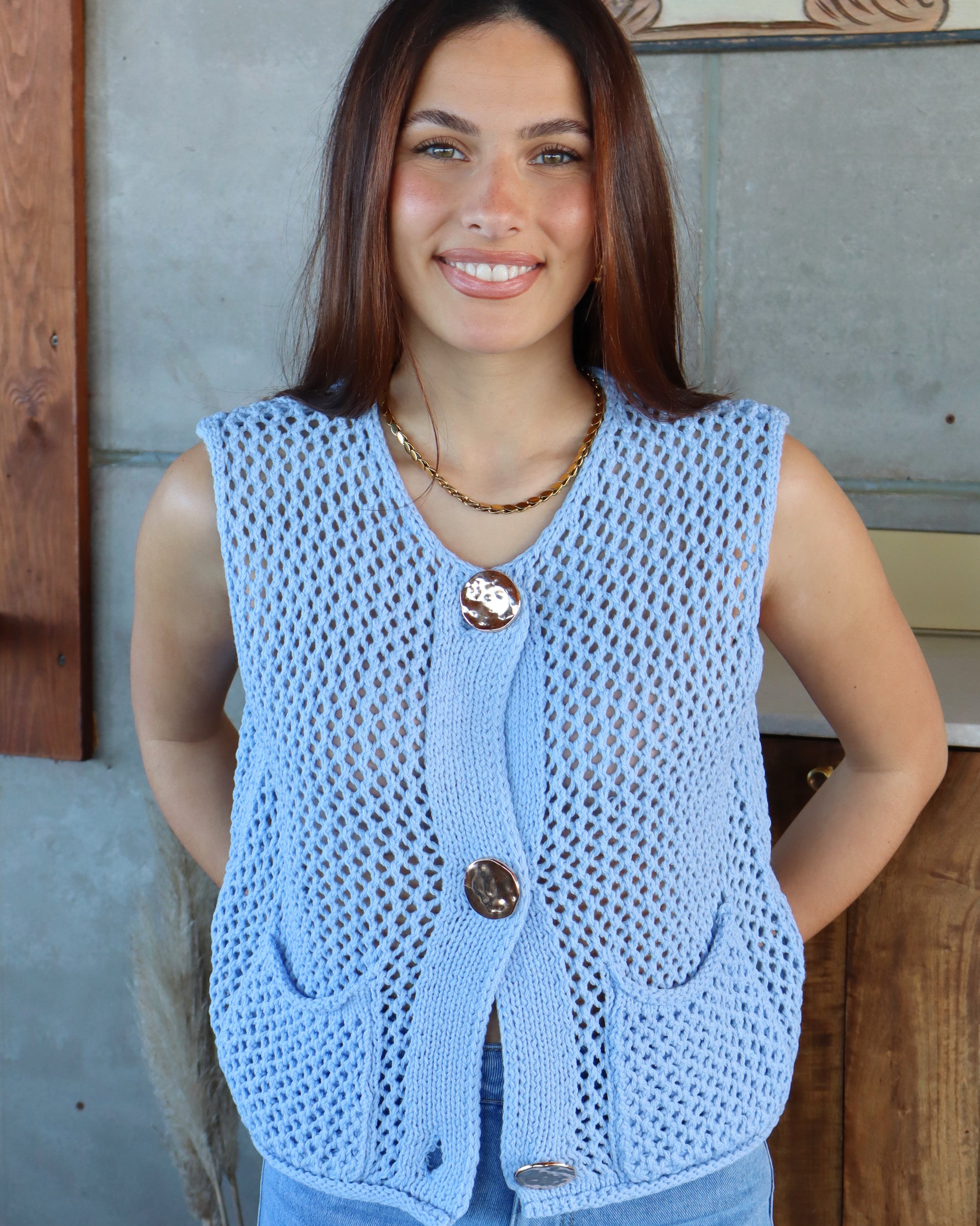 Colete Tricotado Sky