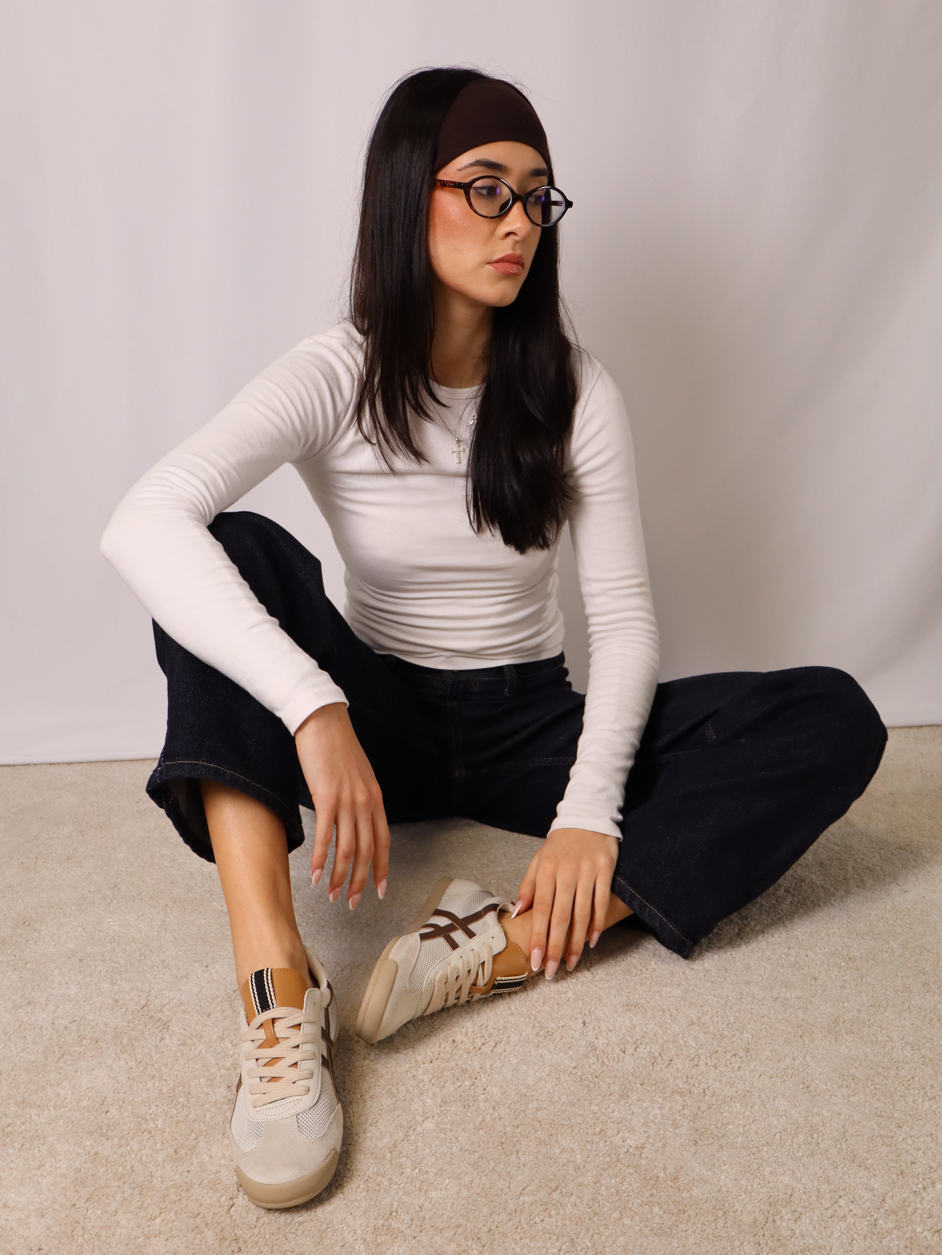 Ténis Riviera Nude & Camel