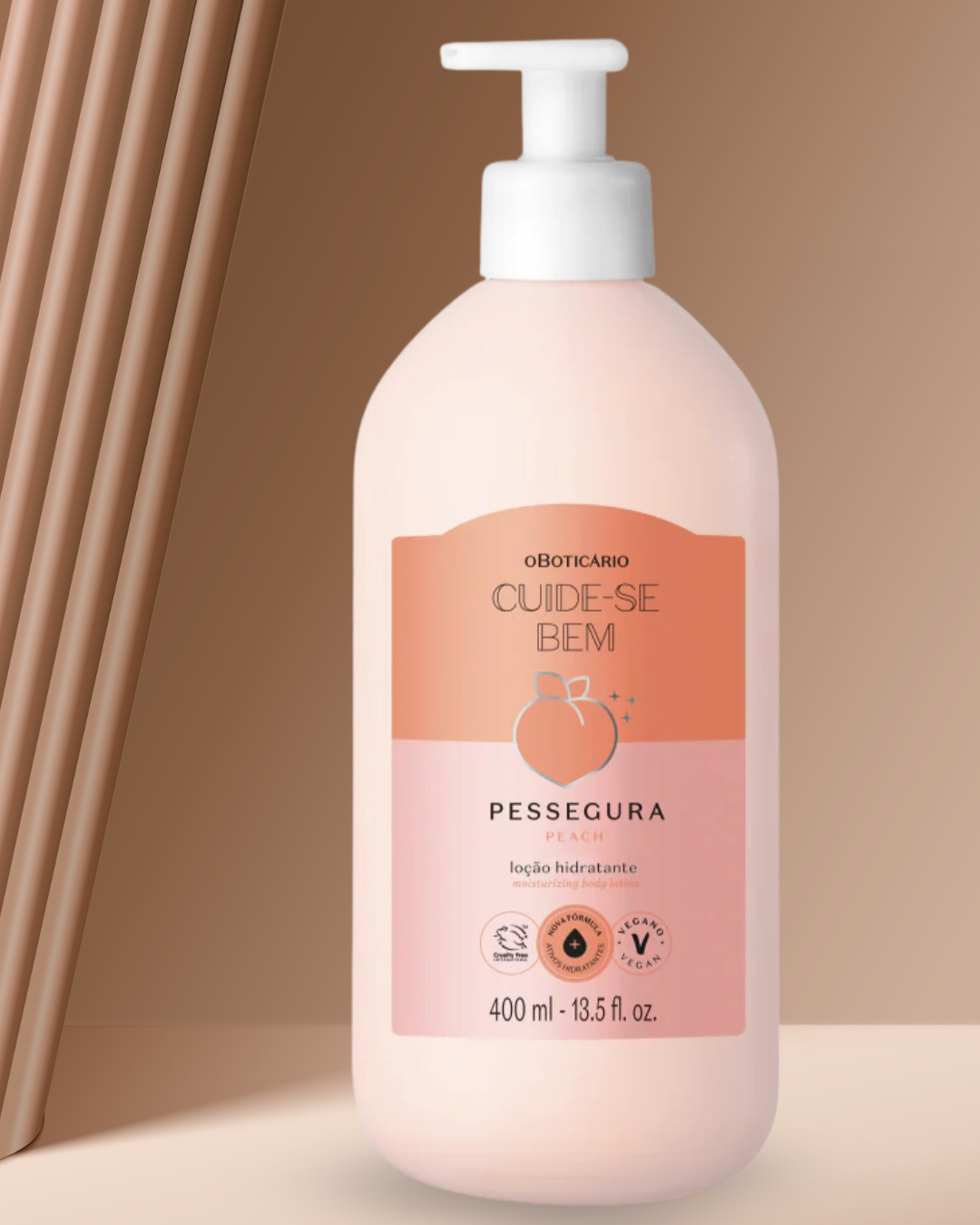 Loção Hidratante Corporal Cuide-se Bem Pessegura - 400ML