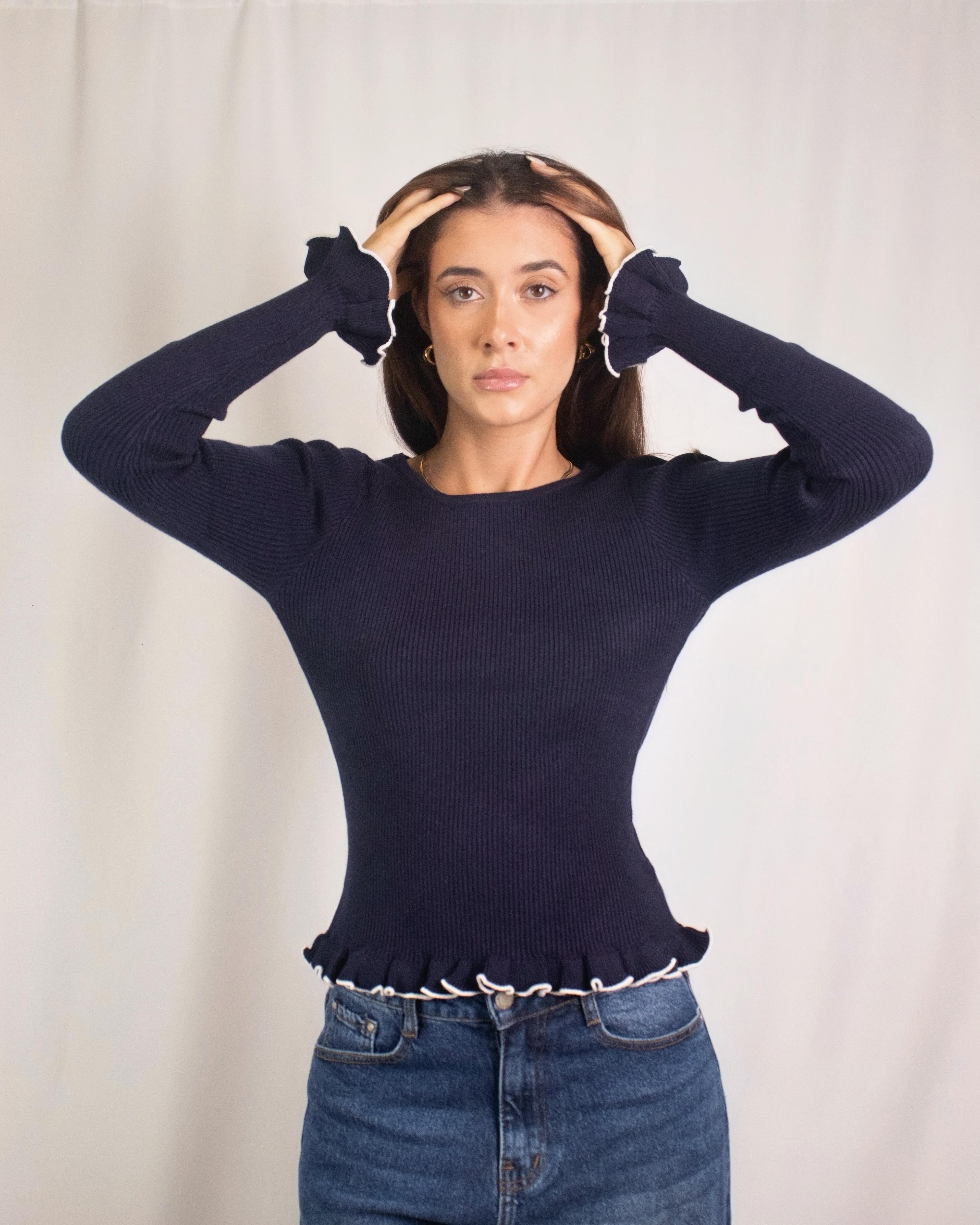 Camisola Ruffle Edge