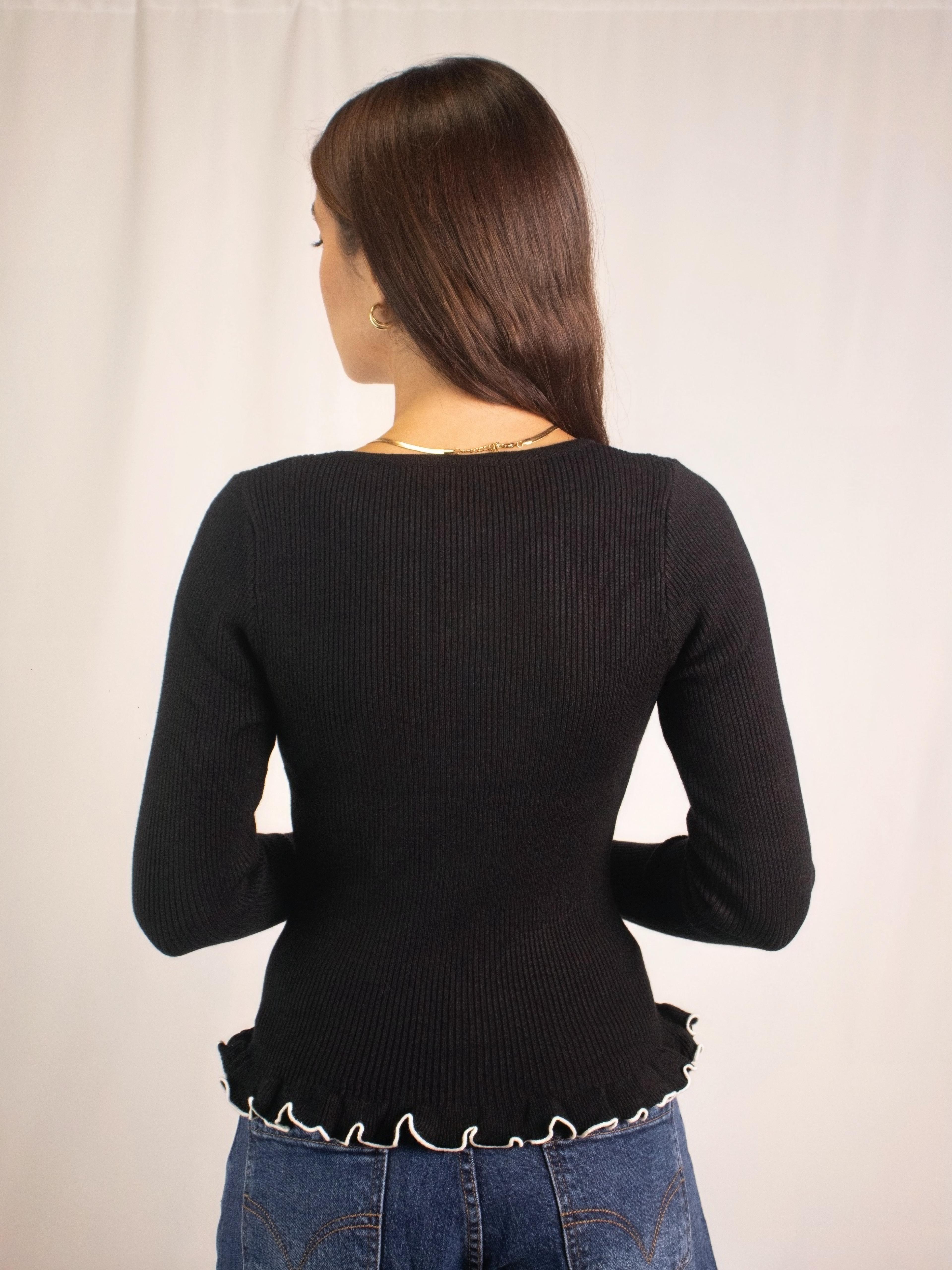 Camisola Ruffle Edge