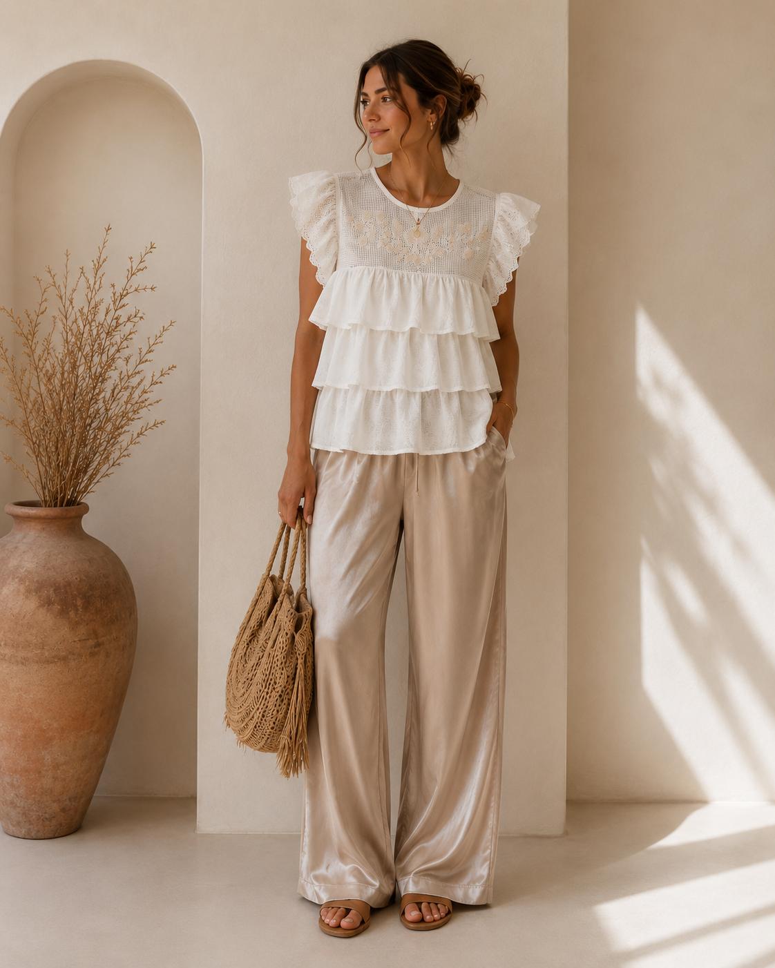 Blusa bordada Cilene
