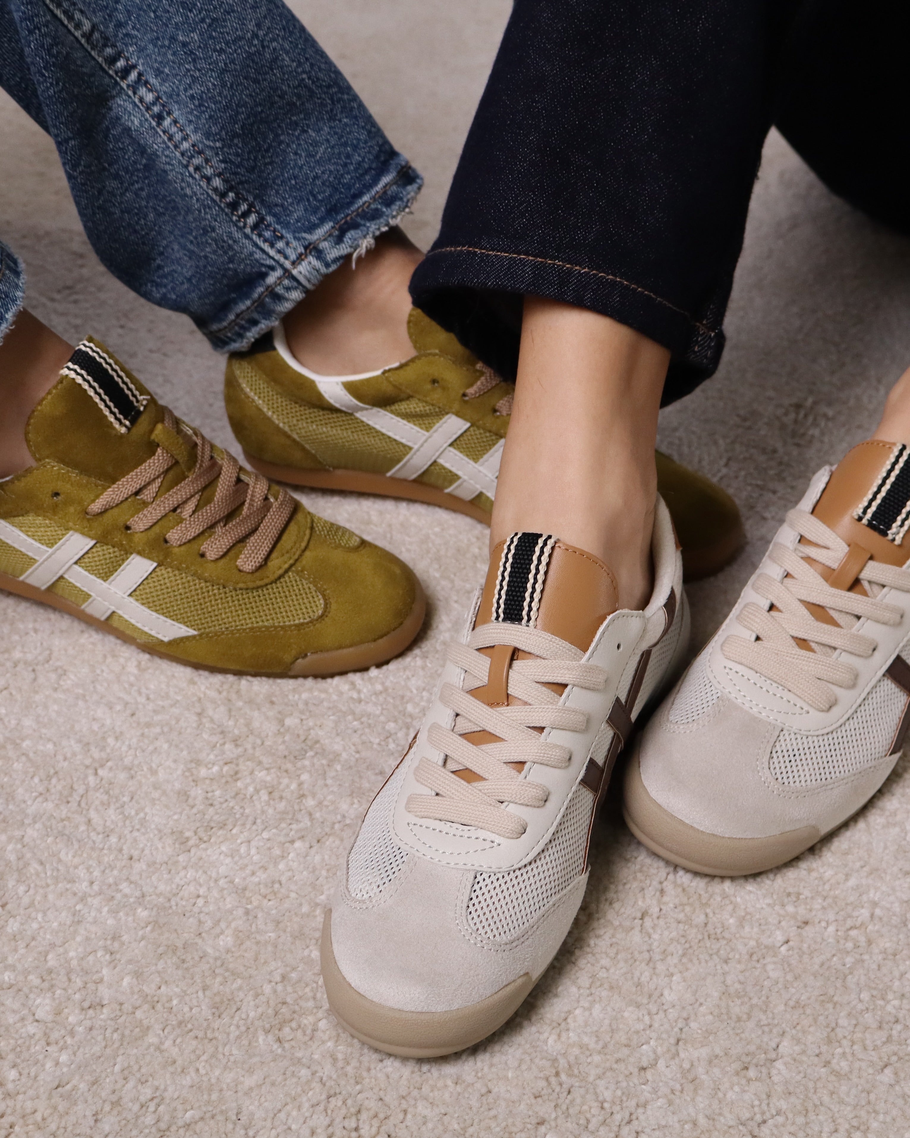 Ténis Riviera Nude & Camel