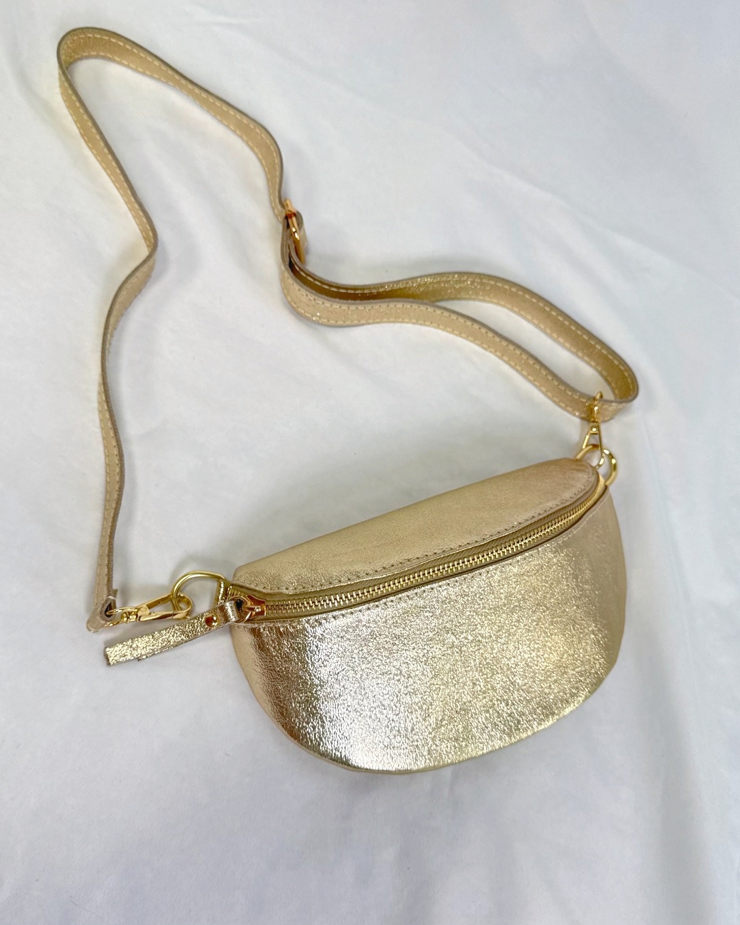 Mala de Cintura/Tiracolo em Pele