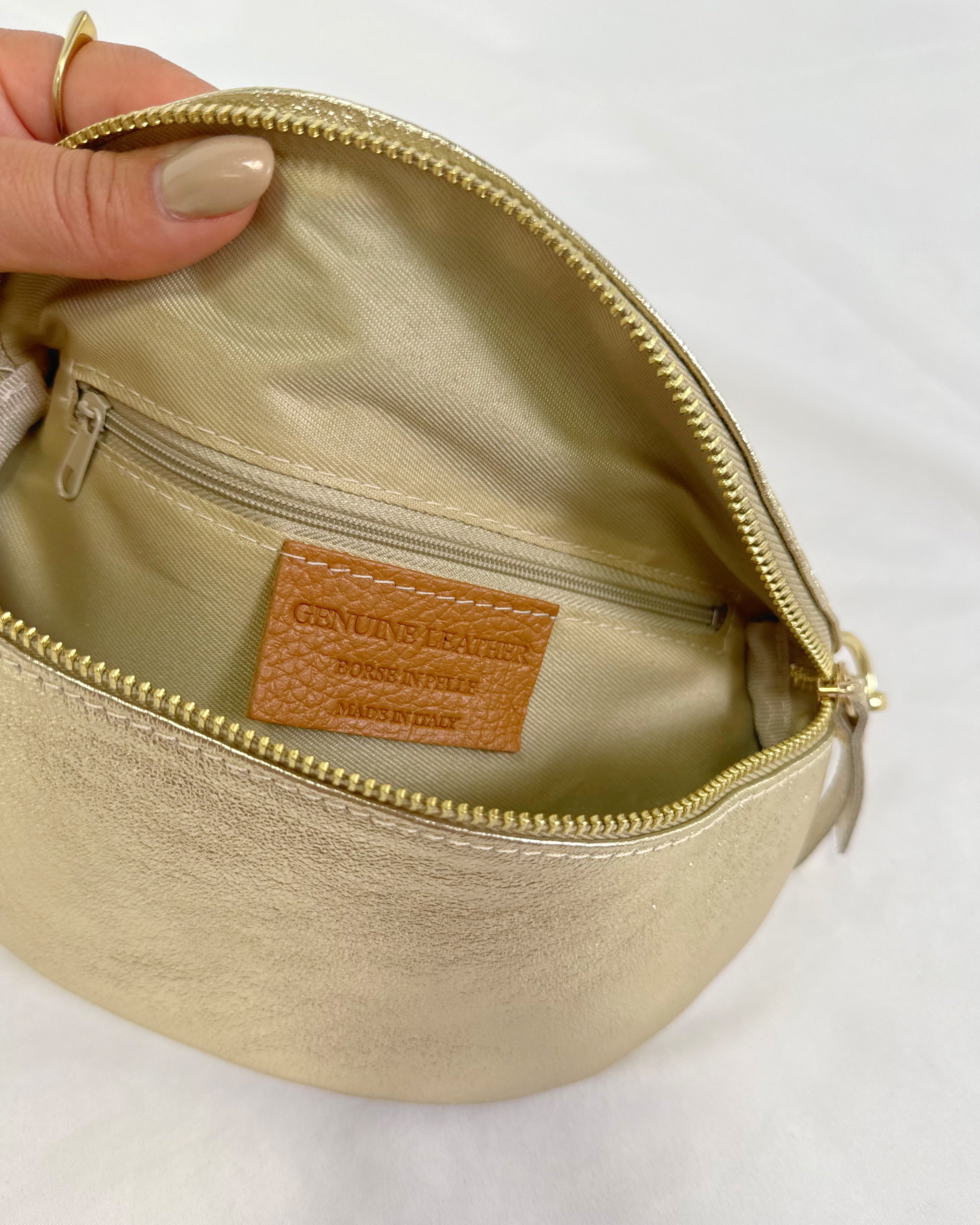 Mala de Cintura/Tiracolo em Pele