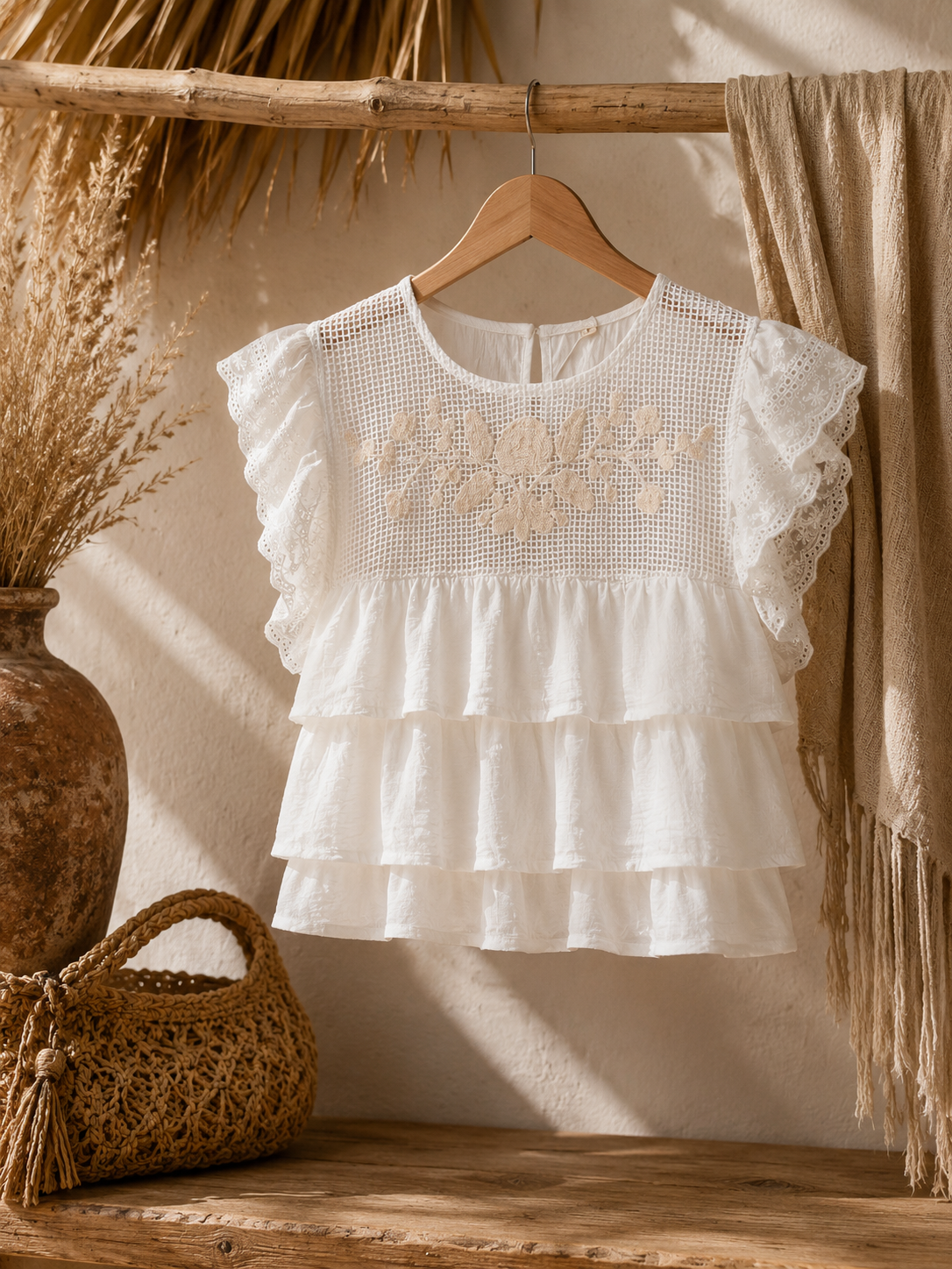 Blusa bordada Cilene