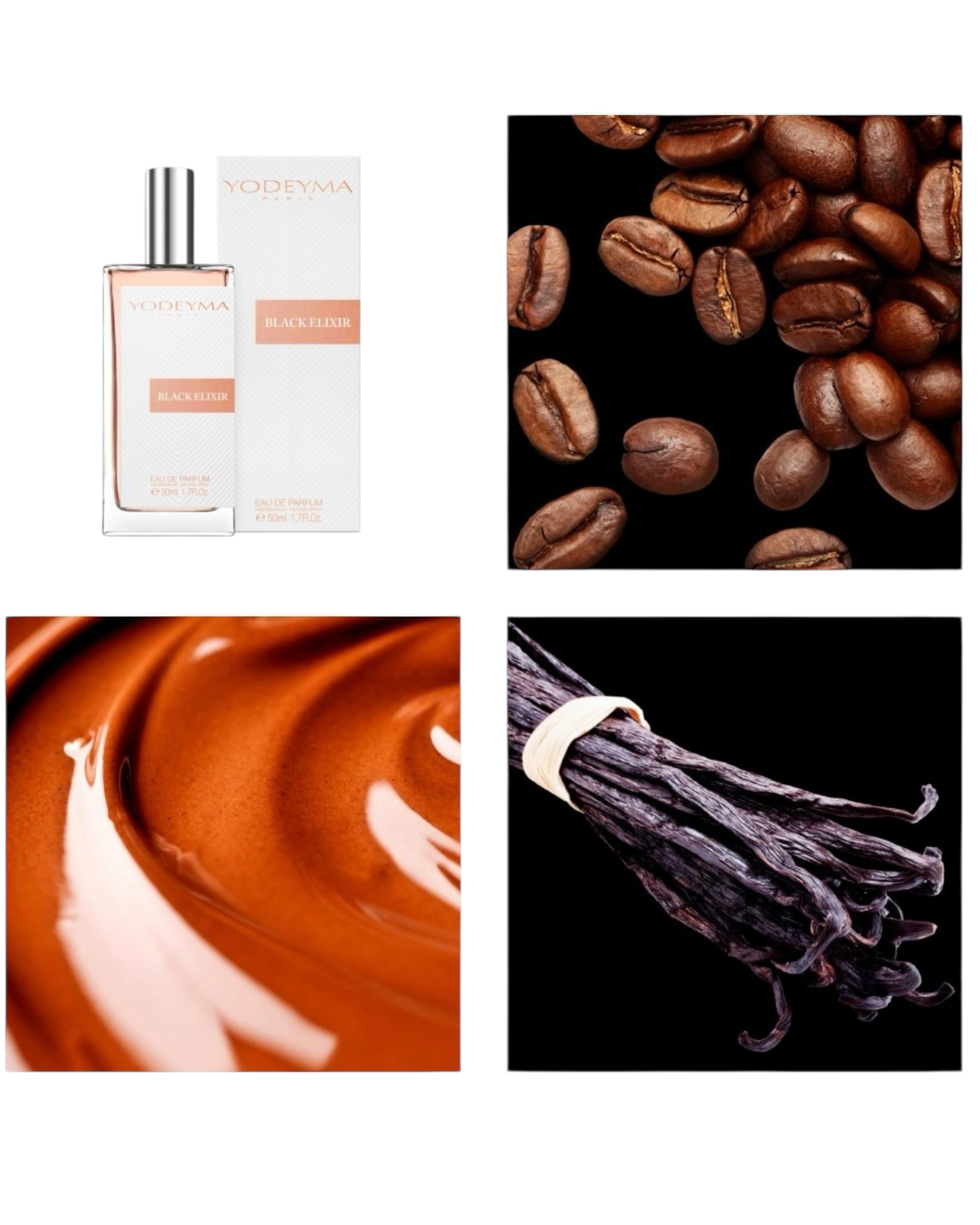 Black Elixir
Eau de Parfum 50ml.