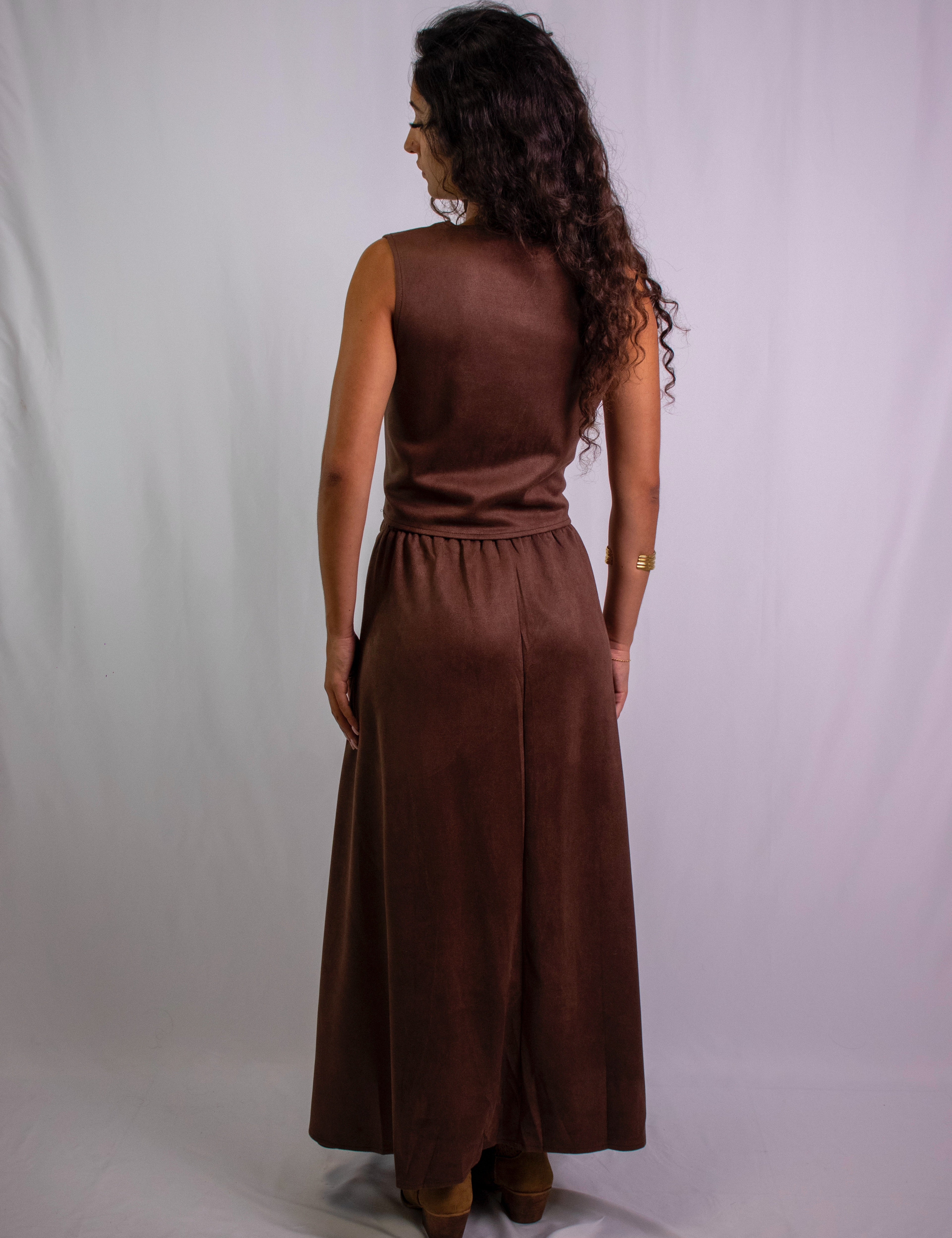 Conjunto Suede Brown