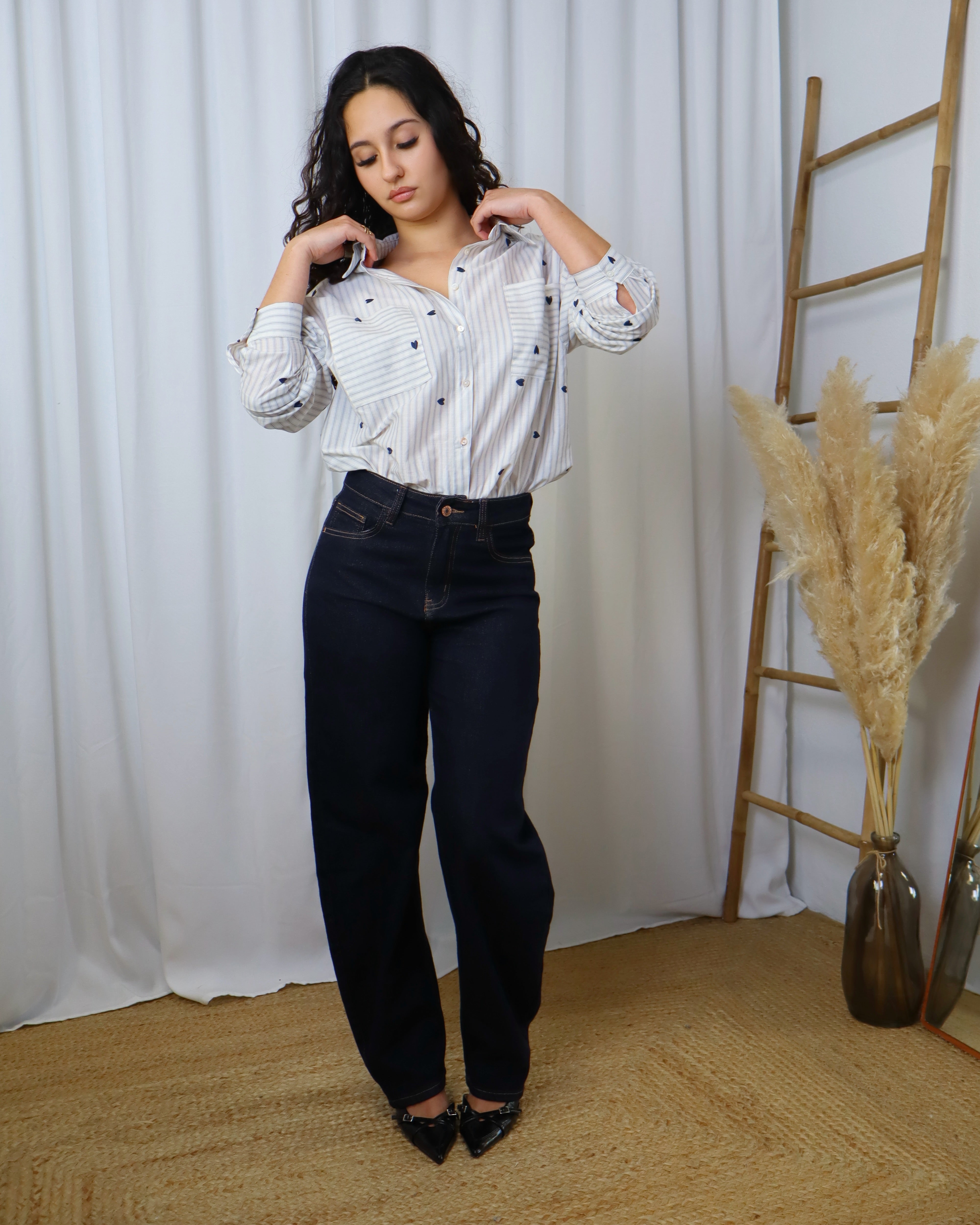 Camisa Heart Stripes