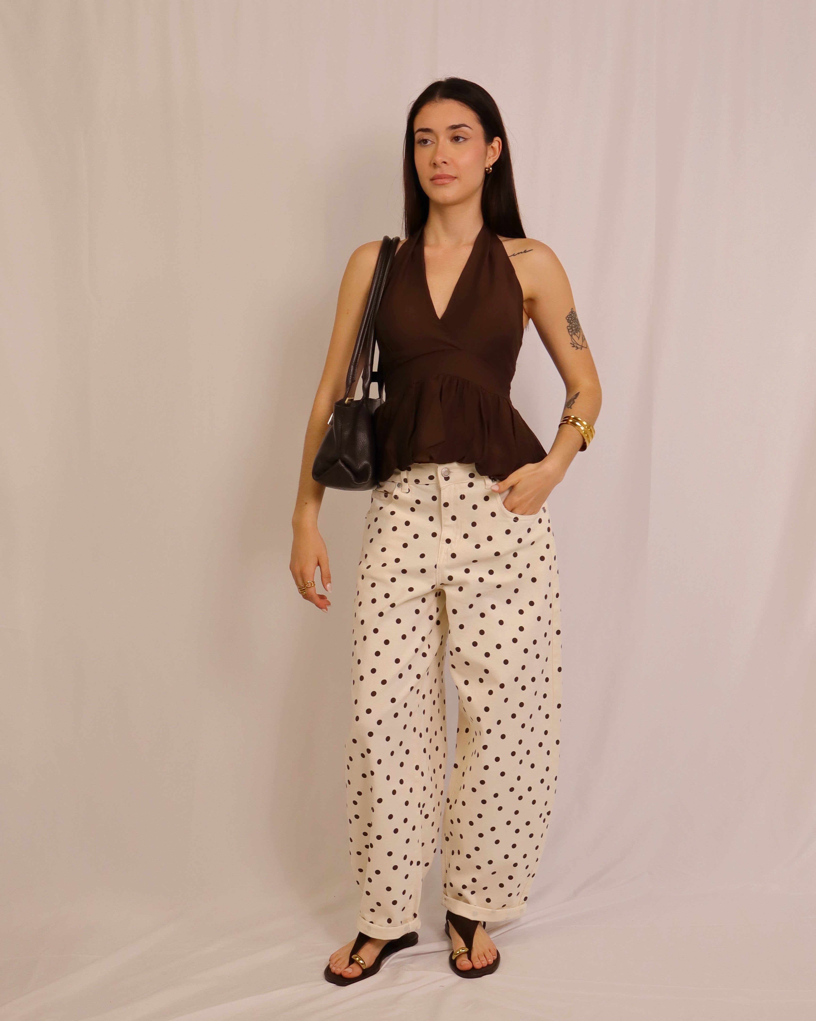 Calça balloon Chiara
