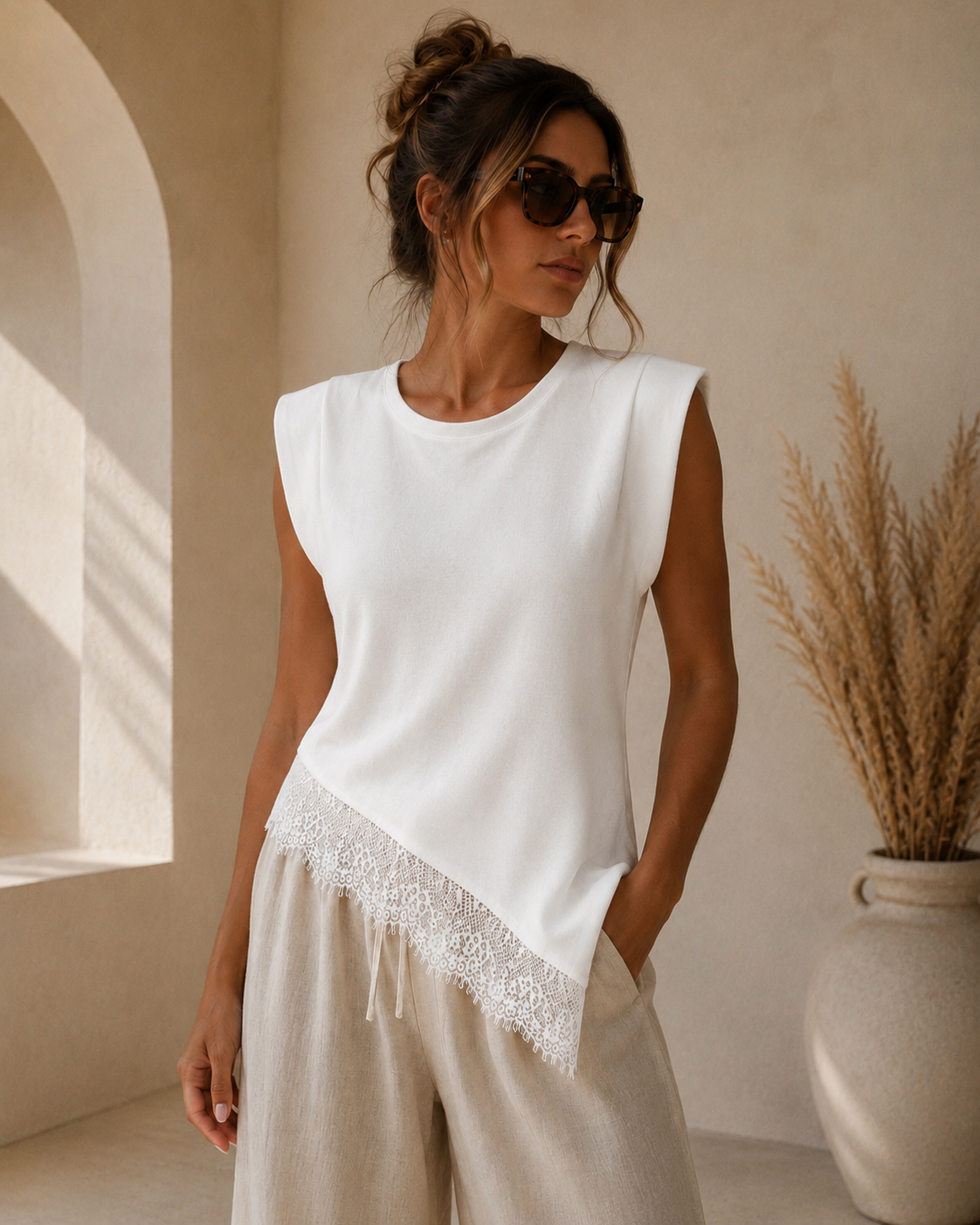 Blusa Assimétrica Élodie
