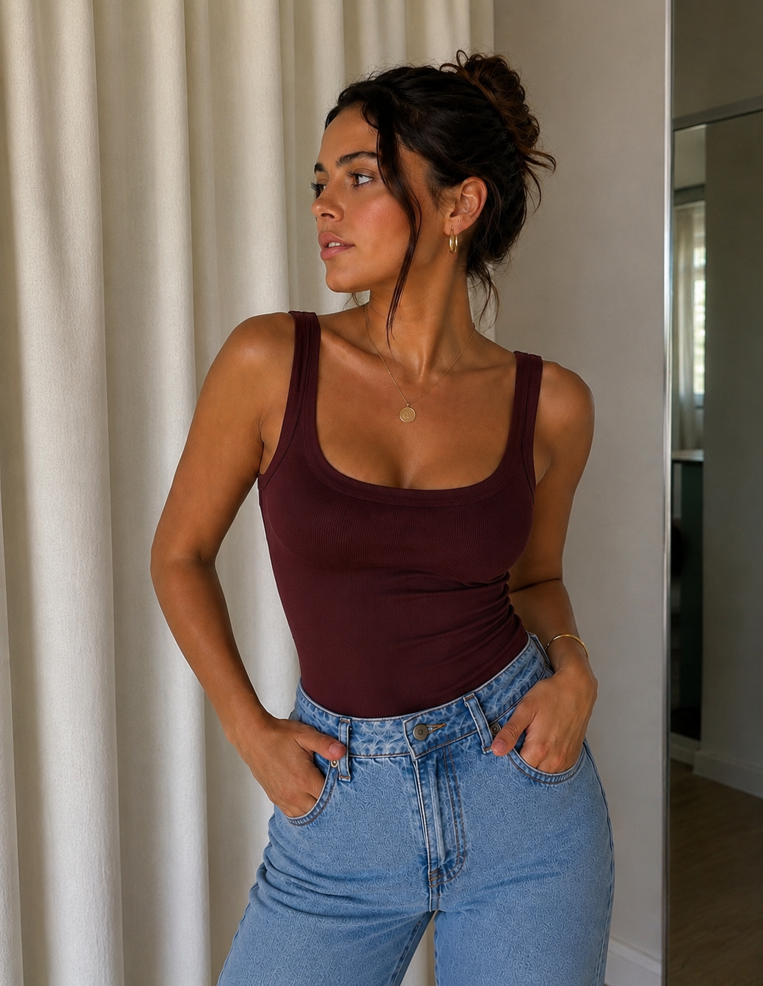 Body em algodão Lídia