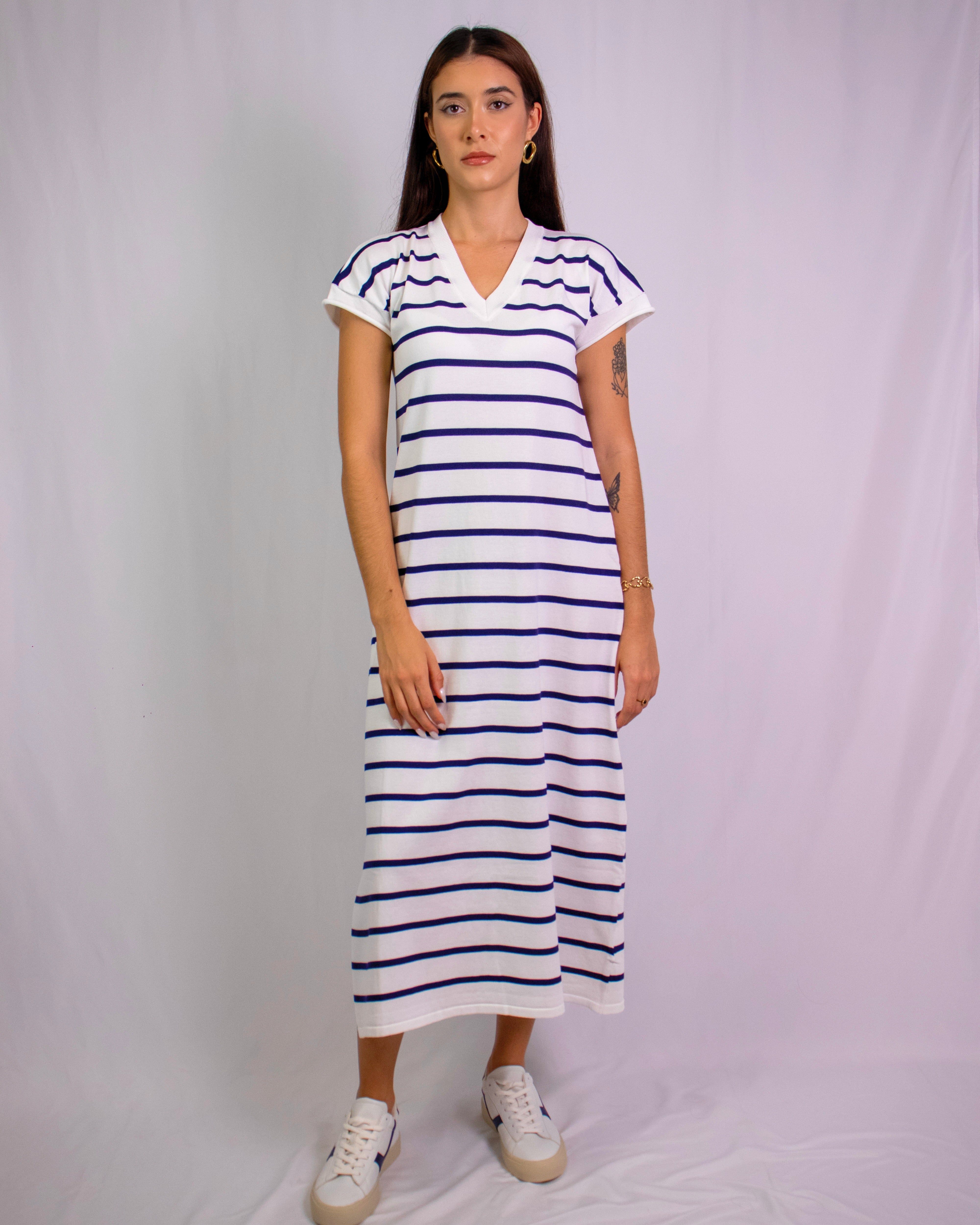 Vestido Stripes
