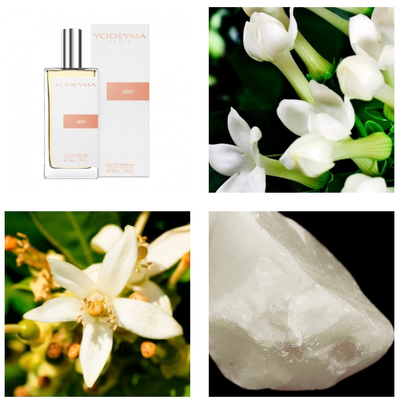 Iris
Eau de Parfum 50ml.