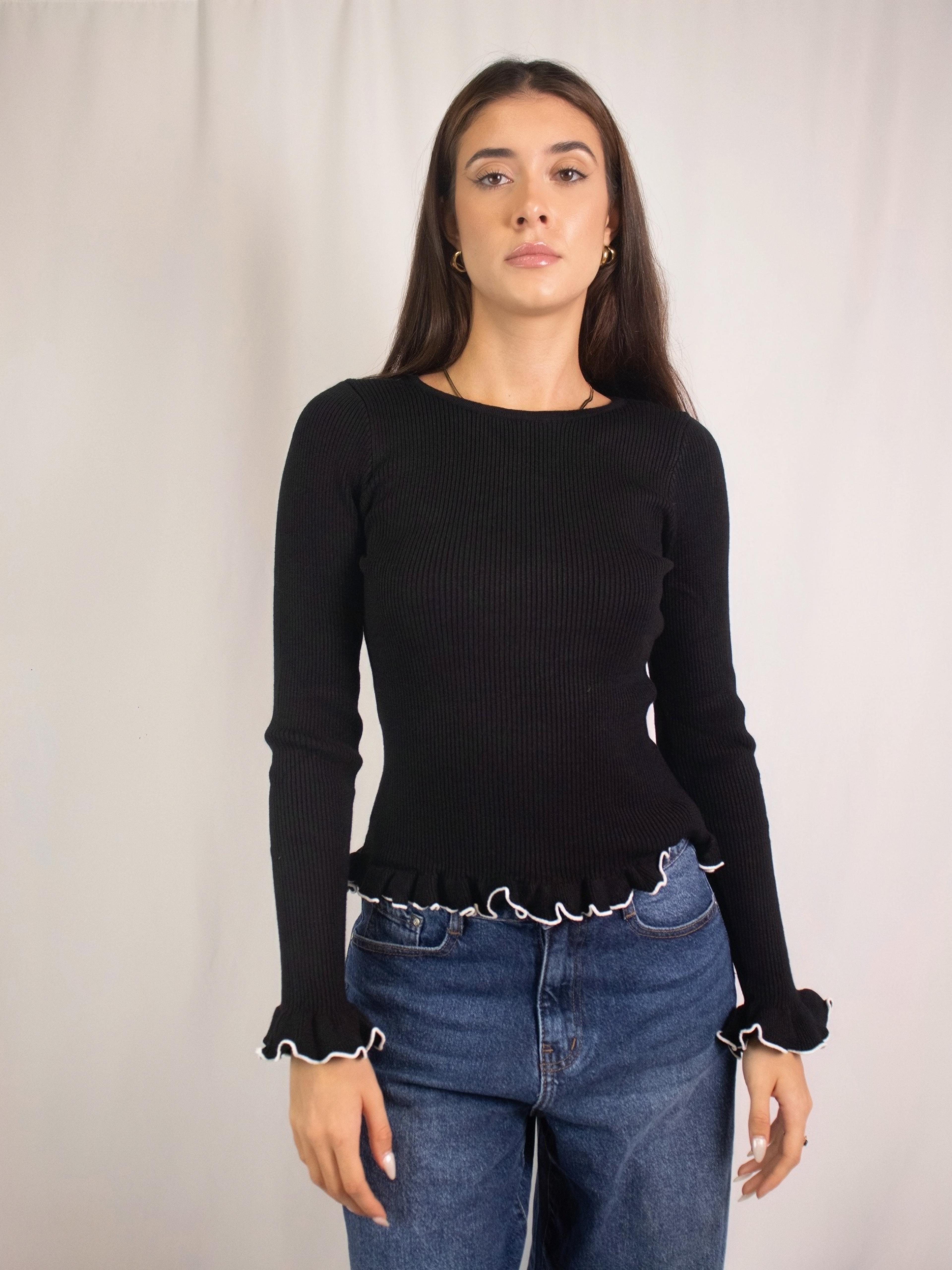 Camisola Ruffle Edge